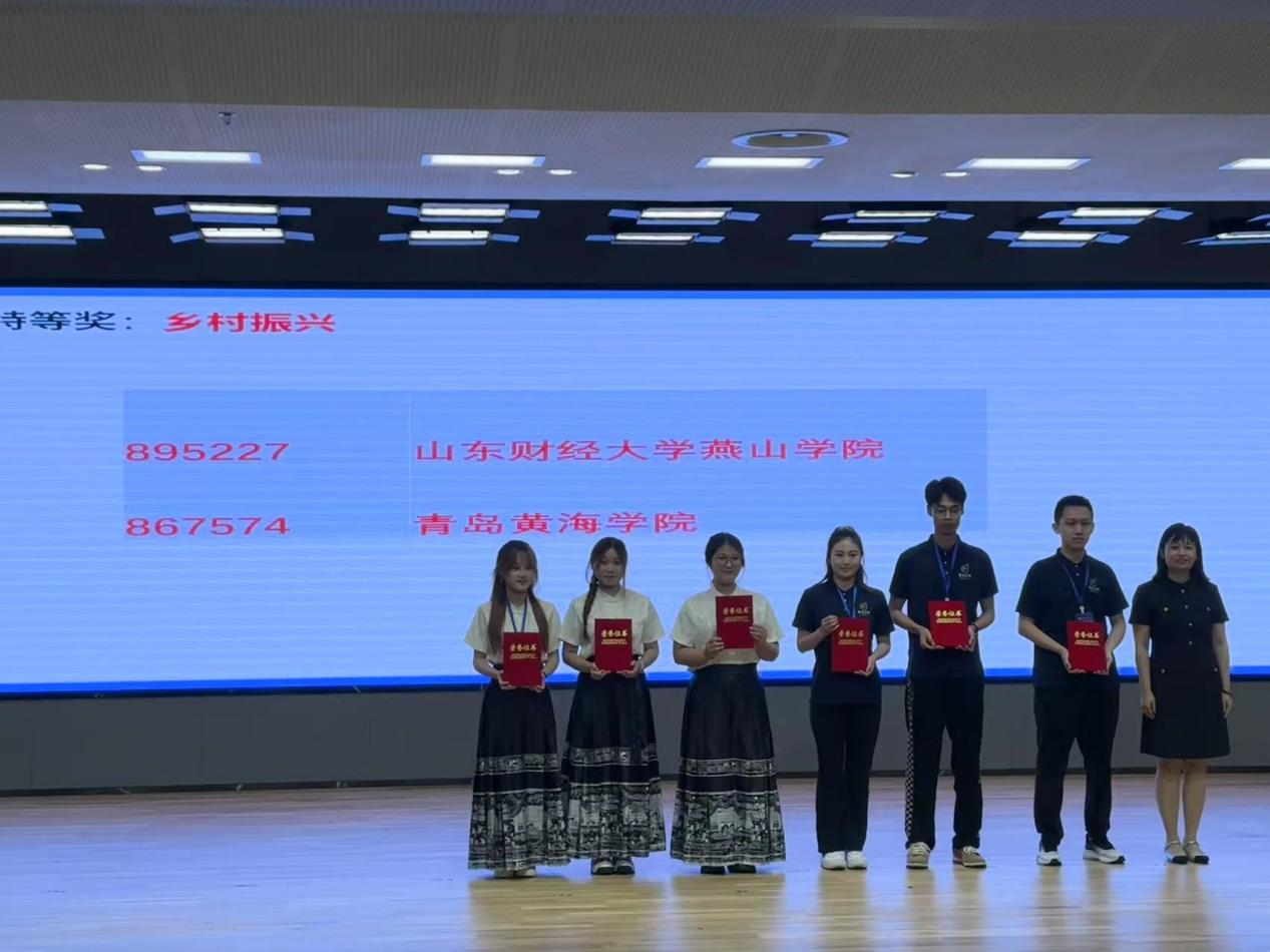 喜报 | 我校在第十五届“三创赛”山东省选拔赛中再次取得特等奖